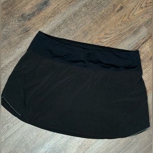 Lululemon Tennis Athletic Skirt/Skort - black - Size 10